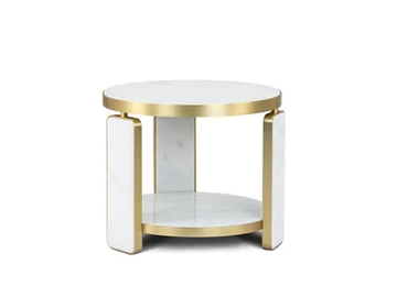 GUISE - Round marble coffee table for living room by JOSÉ LEITE DE CASTRO - view 2